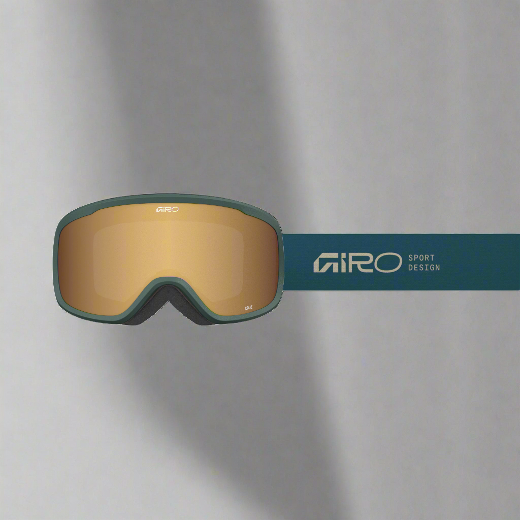 giro cruz peacock amber gold