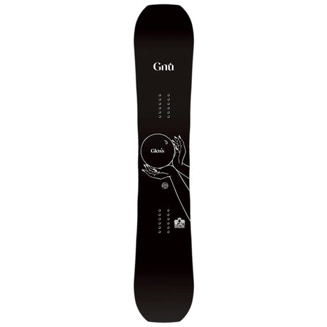 GNU Gloss Snowboard - Women's 2024 Black