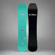 Teal snowboard