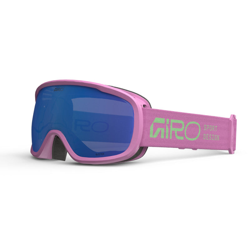 Pink and blue goggle