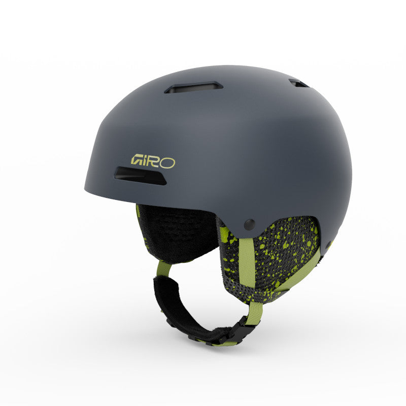 Indigo and yellow helmet