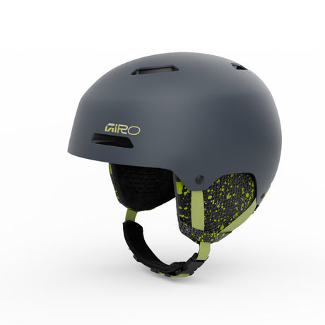 Indigo and yellow helmet