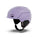 Lavender and black helmet 