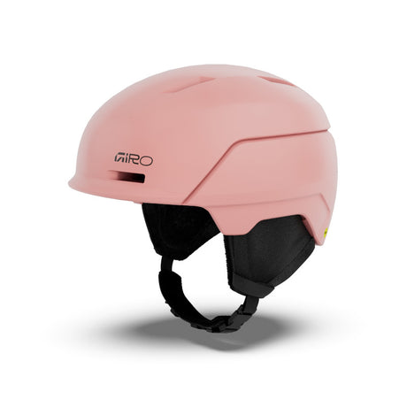 Pink and black helmet