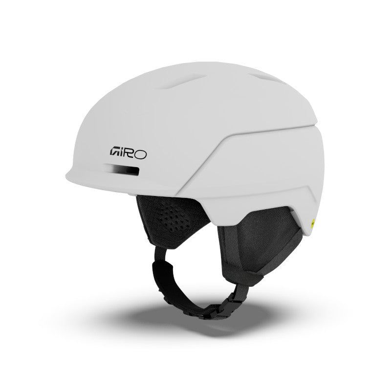 White and black helmet