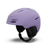 Lavender and black helmet