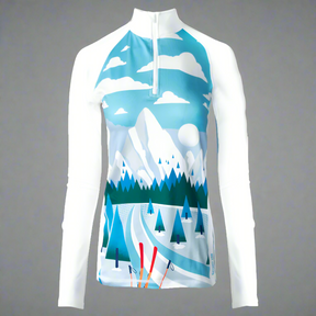 Hot Chillys Micro Elite Chamois Premium Zip-T Top - Women's