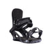 Black snowboard binding