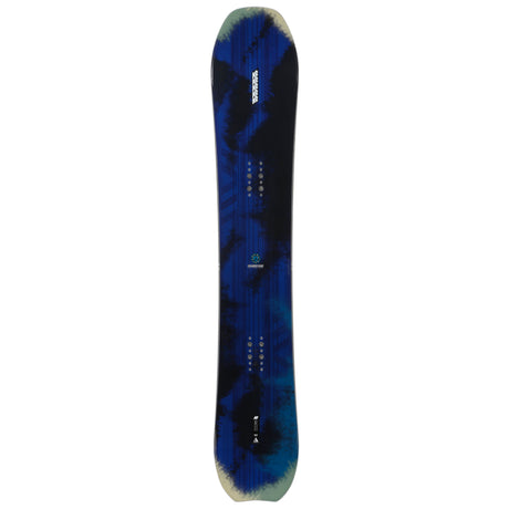 blue and black snowboard