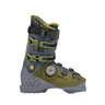 Gray green ski boot