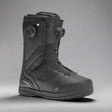 black snowboard boot