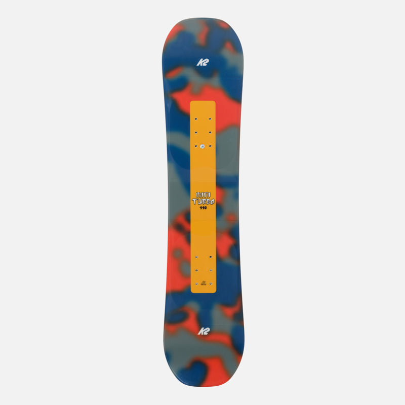 K2 Mini Turbo Snowboard - Kids' 2024 Red And Blue Camouflage