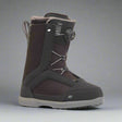 Black snowboard boot