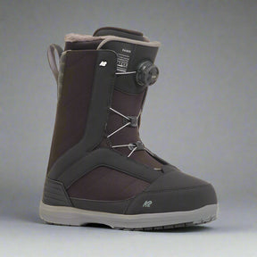 Black snowboard boot