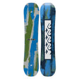 Blue and green kids snowboard 