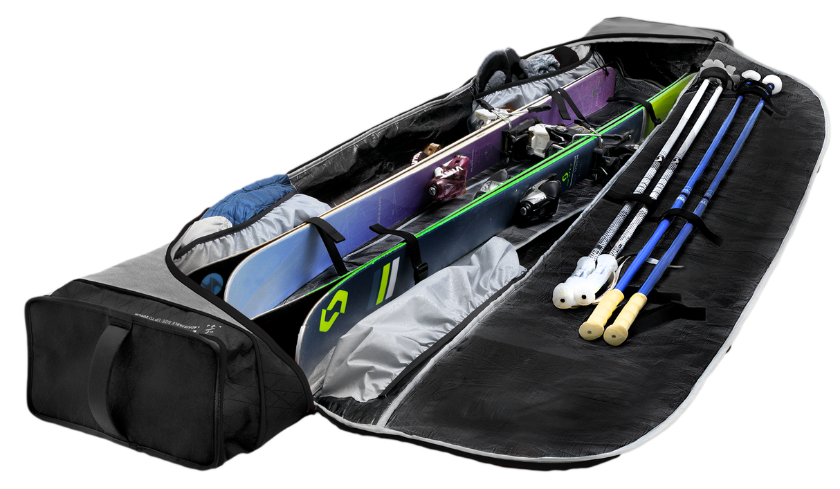 Kulkea Kantaja Double Roller Ski Bag