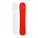 red and white snowboard