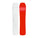 white and red snowboard