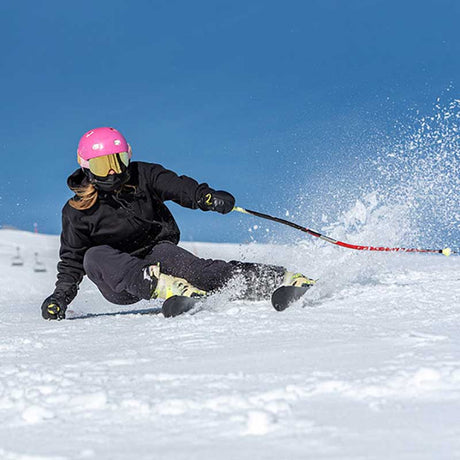 Lady carves a turn ib sjus black with pink