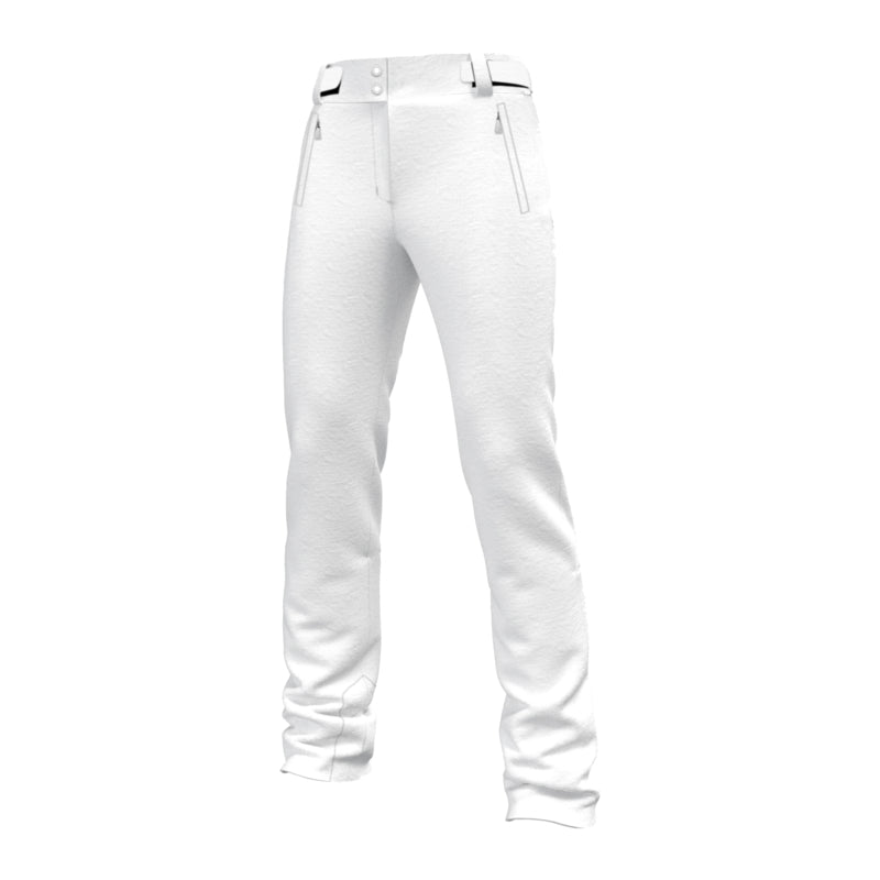 white snow pants