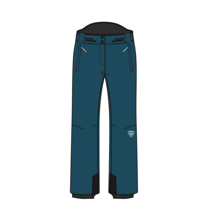 deep blue snow pants