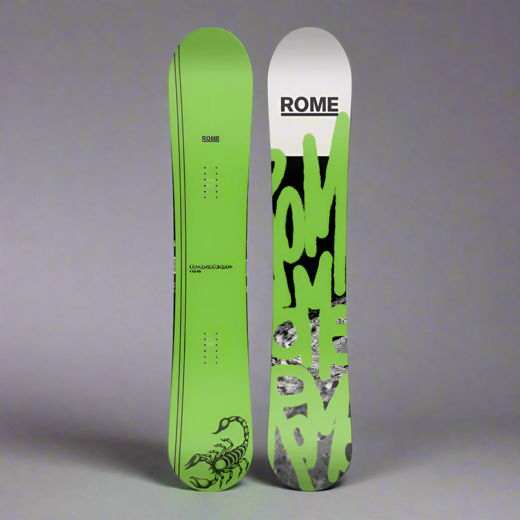 Green snowboard