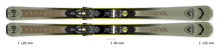 Rossignol Arcade 84 + SPX12 Skis 2026
