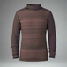Thermal Merino Hoodie charcoal honey gold