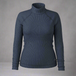 Smartwool Thermal Merino Rib T-Neck - Women's nightfall blue