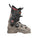 Salomon S Pro ski boot in a taupe-gray and black colorway with red accents, featuring dual dial closures and a BOA 905 system, shown against a plain white background.