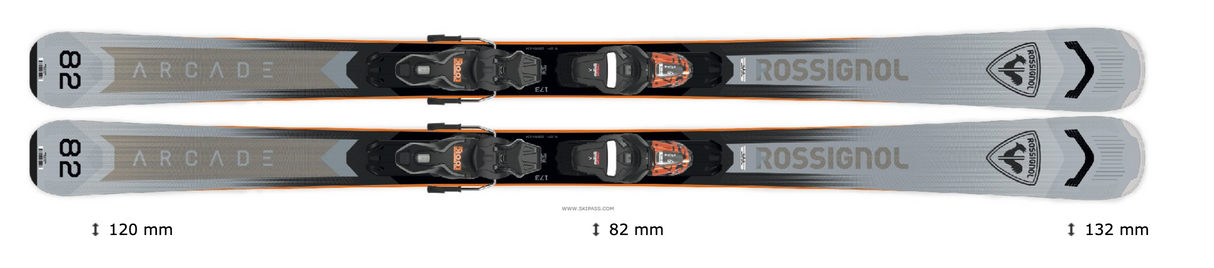 Rossignol Arcade 82 Mens Ski