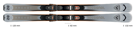 Rossignol Arcade 82 Mens Ski
