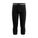 Black 3/4-length compression leggings with a black waistband featuring the white 'Smartwool' brand name, shown against a plain white background.