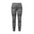 Black and white patterned leggings with a Nordic fair isle style geometric print, shown against a plain white background.