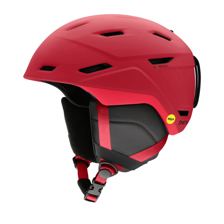 Smith Mission MIPS Helmet - Matte Crimson