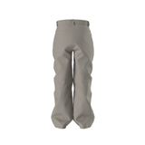 Gray pants on a white background