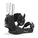 Black and white snowboard binding