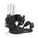 Black and white snowboard binding