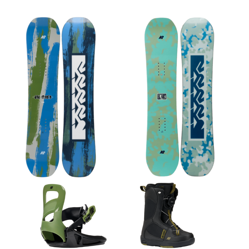 Kids 5 & Under — New Ski or Snowboard Lease Package ($99)