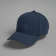 Navy blue cap with The North Face logo on a white background