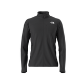 Black jacket with a brand logo on a white background