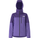 Purple jacket with a brand logo on a white background