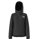 Black jacket with a hood on a white background
