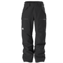 Black snow pants with The North Face logo on a white background