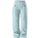 Light blue pants on a white background