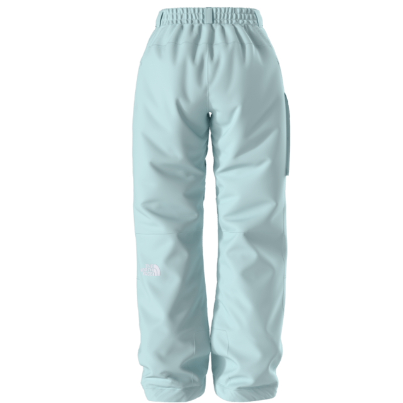 Light blue pants on a white background