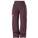 Maroon pants with a brand logo on a white background