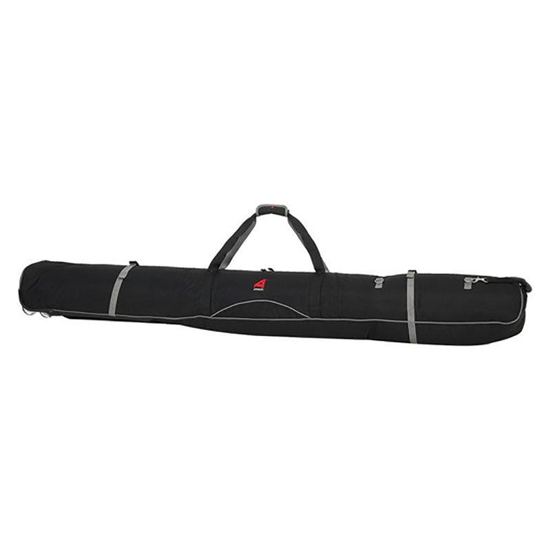 Athalon Double Padded Wheeling Ski Bag - Black