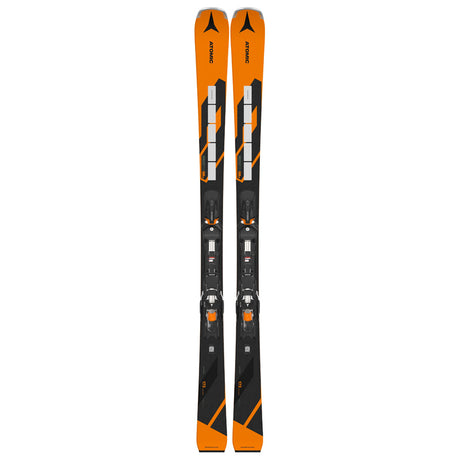 Redster Q9.8 RVSK S + X12 GW Skis 2025 frontside orange black