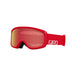 Giro Cruz Goggles Red Wordmark Amber Scarlett